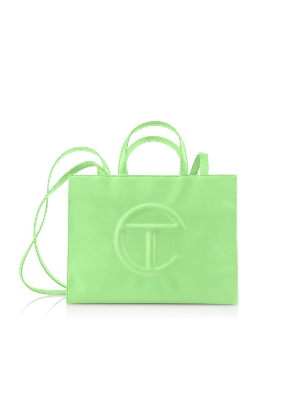 Telfar Medium Shopper Tote Bag in 'Double Mint'